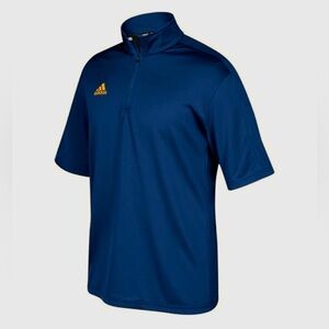 Adidas Game Built Quarter Zip Top (Navy Blue)